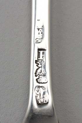 Dutch Silver Hanoverian Tablespoon & Tablefork - Johannes d' Hoy & IW, Middelburg 